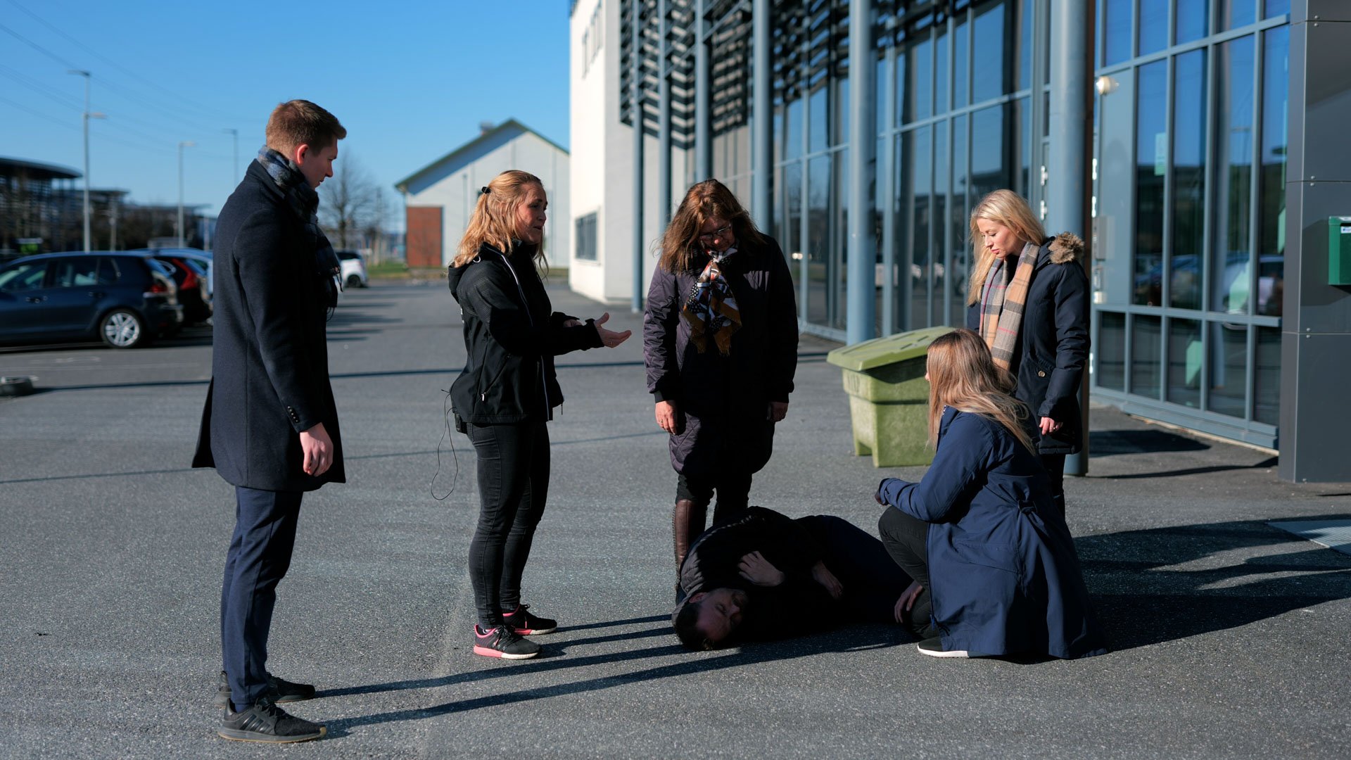 Skjermbilde fra kurset