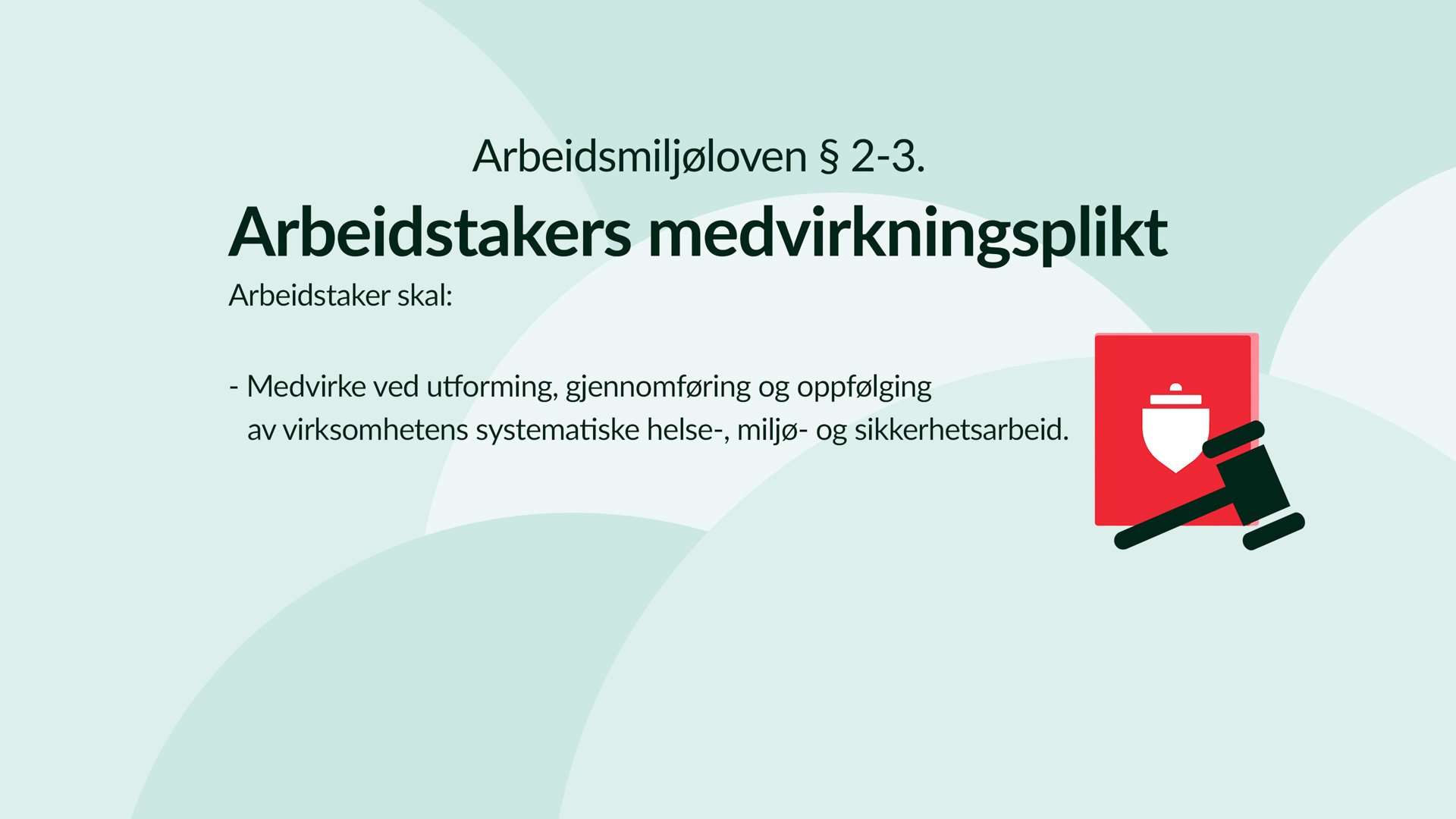 Skjermbilde fra kurset