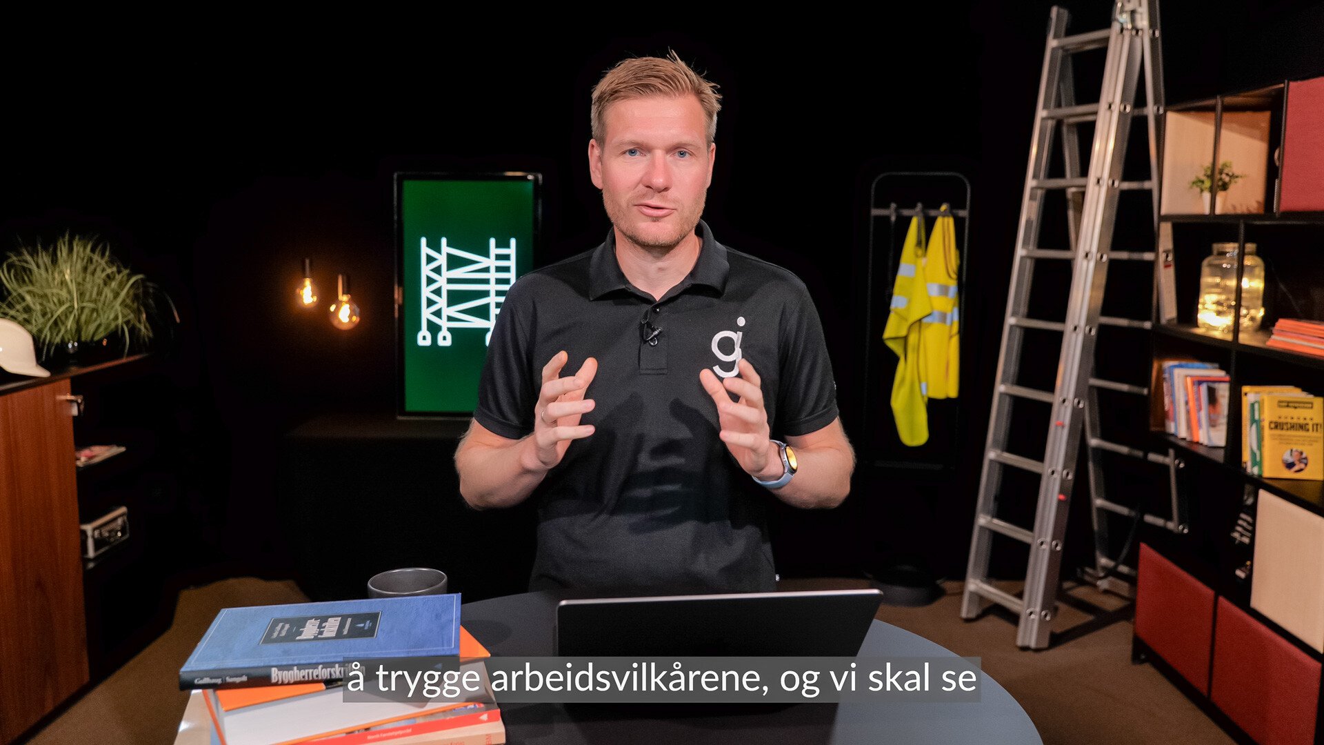 Skjermbilde fra kurset