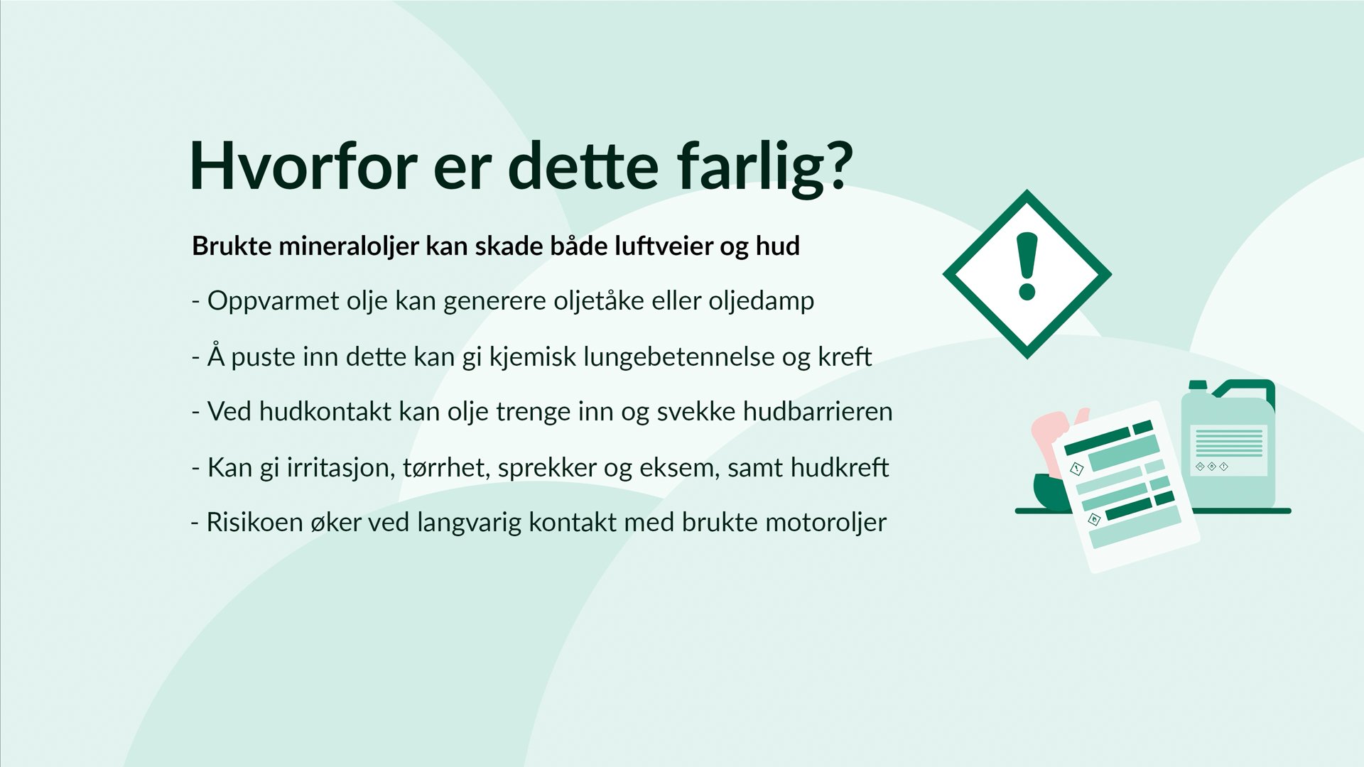 Skjermbilde fra kurset