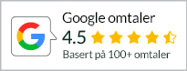 Google Omtaler - 100+