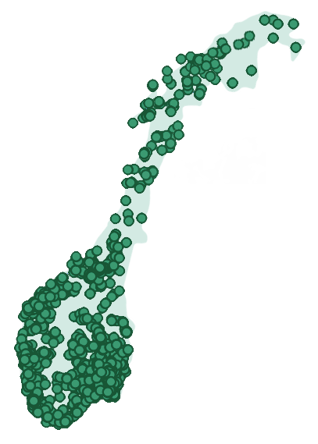 Norgeskart fra GeoMapper