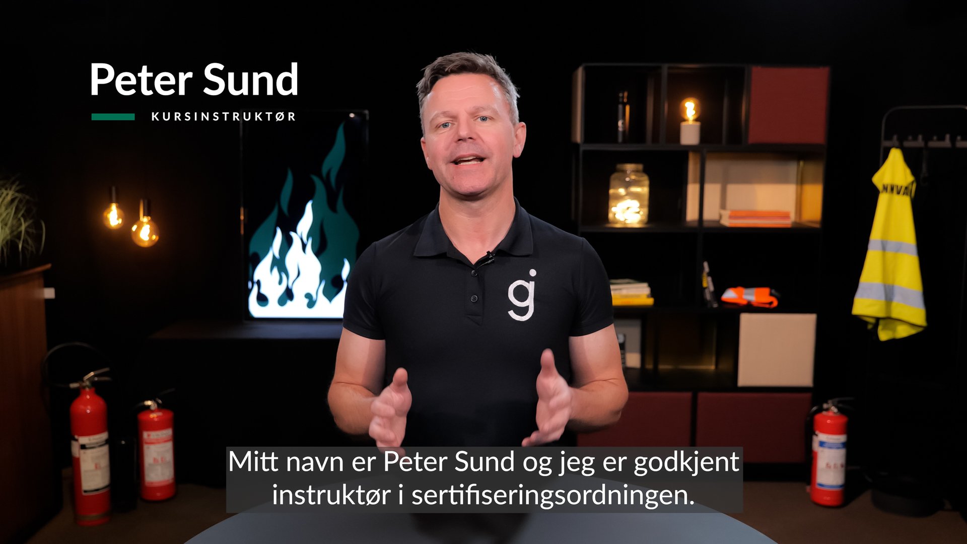 Skjermbilde fra kurset