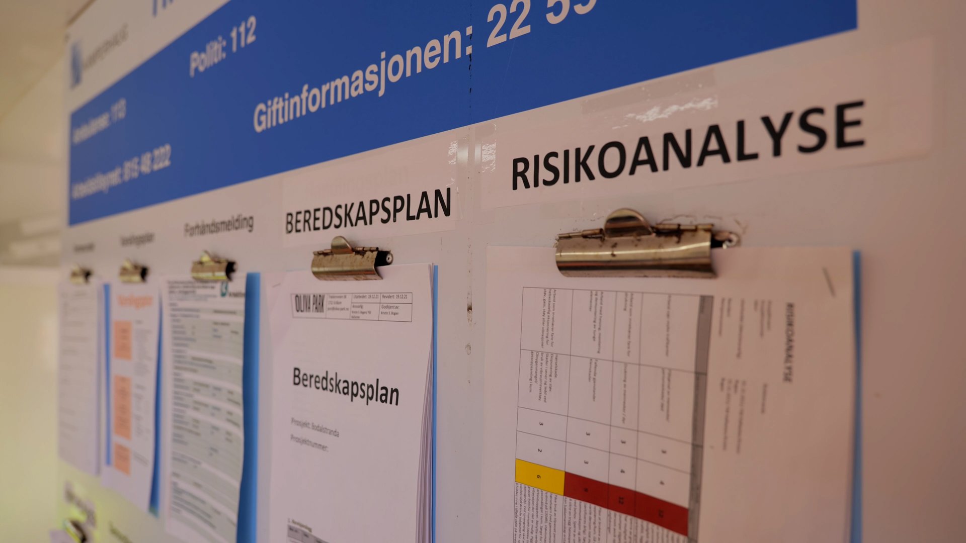 Skjermbilde fra kurs i risikovurdering