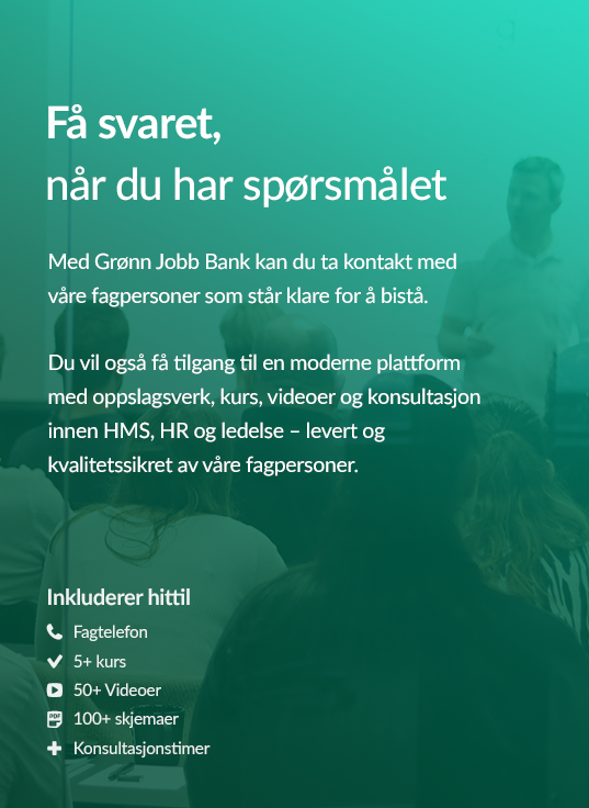 Grønn Jobb Bank - Mail Bilde