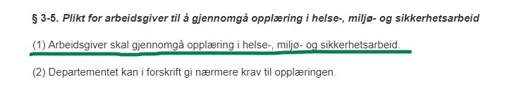 plikt§3-5